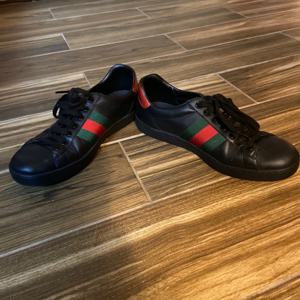 Gucci sneakers. Worn just a few times